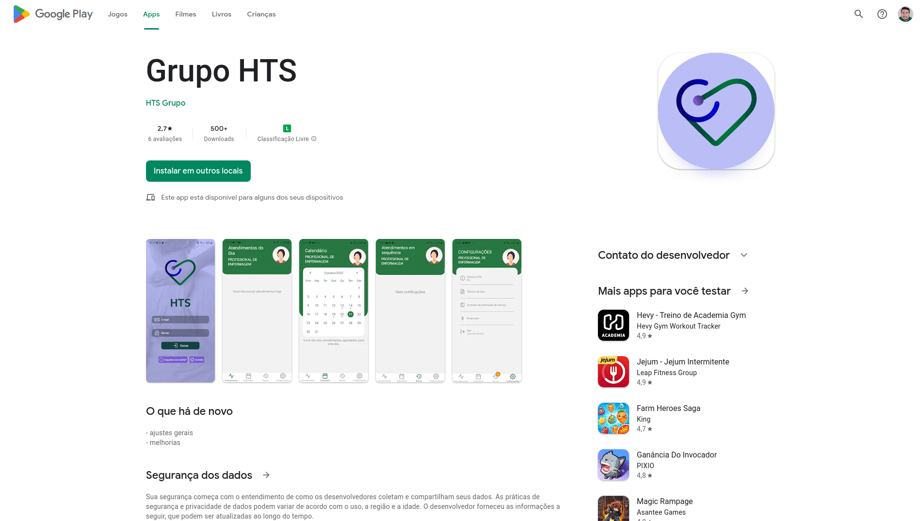 Grupo HTS App